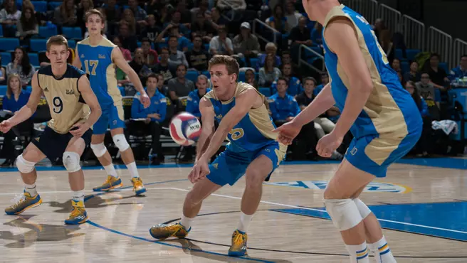 Men's VB wins 3 of 4 Matches
