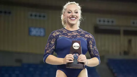 2015 NCAA beam champion Samantha Peszek (photo by Christy Linder)