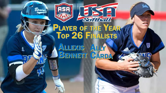 Bennett and Carda Named Finalists for USA Softball Player of the Year
