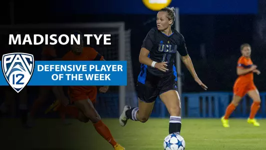 Madison Tye - Pac-12 Defensive Player of the Week