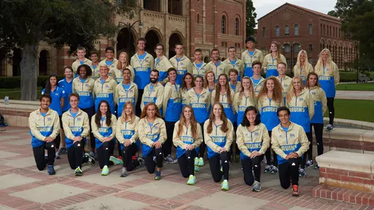 UCLA cross country team photo 2015
