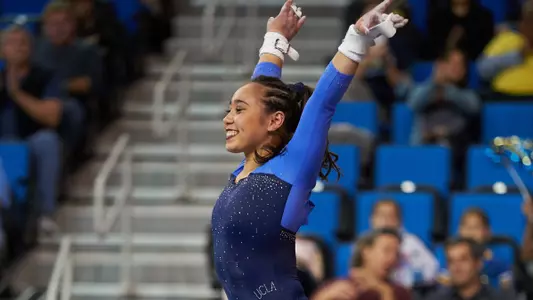 Katelyn Ohashi (photo by Don Liebig)