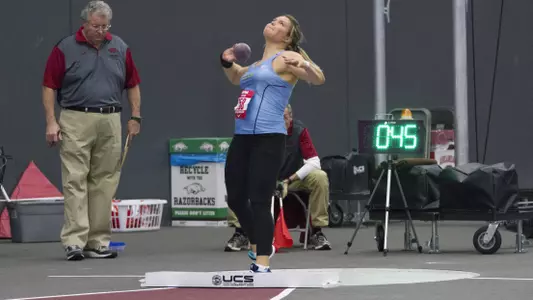 Torie Owers Razorback Invitational action