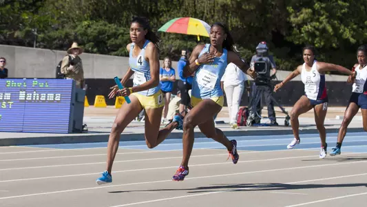UCLA women's 4x100m relay Jim Bush Collegiate 2016
