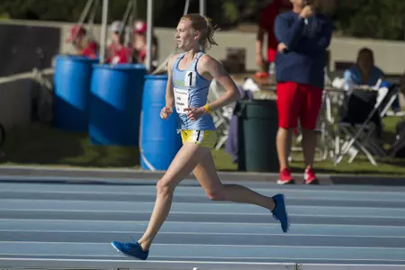 Emily Scharmann steeple chase Jim Bush Invite 2016