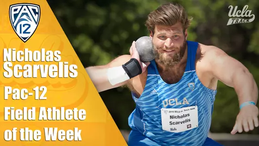 Nicholas Scarvelis Pac-12 Athlete of the Week