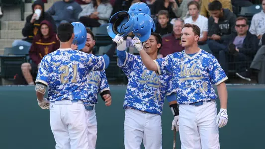Luke Persico Home Run Celebration (Photo by Katie Meyers)