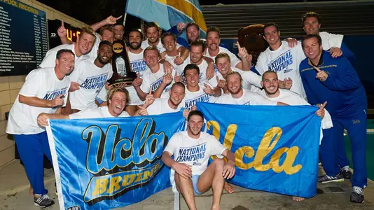 2015 NCAA Championship Men's Water Polo Team