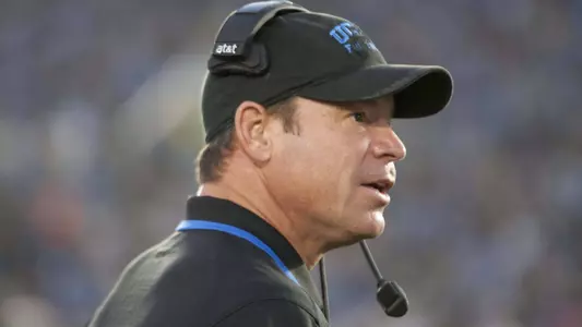 UCLA Football Coach Jim Mora