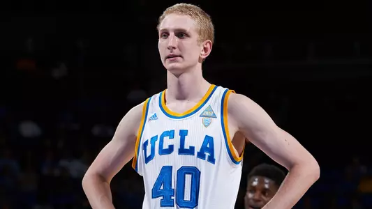 Thomas Welsh on the court during UCLA's game against Washington State on Jan. 30, 2016