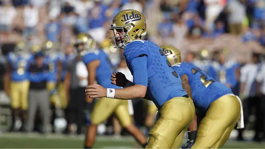 Josh Rosen takes the snap