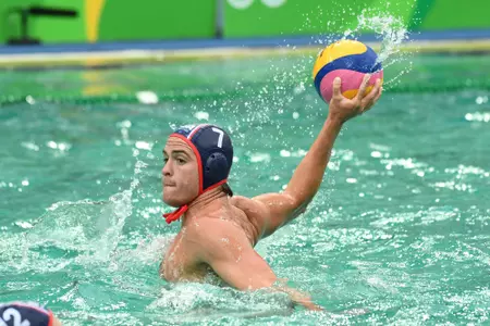 Josh Samuels - Olympics: Water Polo-Men's Team-Preliminary Round Group B-France (FRA) vs United States (USA)