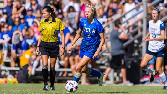 Annie Alvarado - 2016 UCLA Women's Soccer vs. BYU (photo by Scott Chandler)