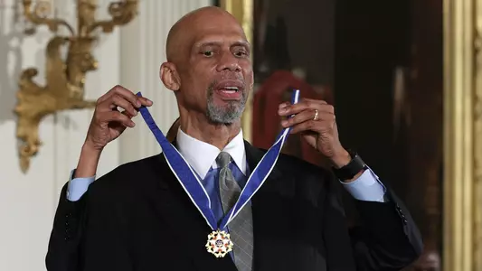 Kareem Abdul-Jabbar Presidential Medal of Freedom Ceremony