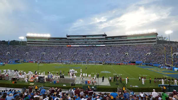 Rose Bowl Stadium (photo by Don Liebig, UCLA Photography)