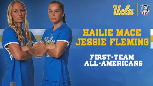 All-Americans Hailie Mace and Jessie Fleming