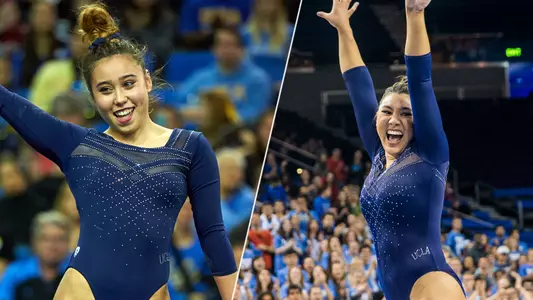 Katelyn Ohashi and Kyla Ross