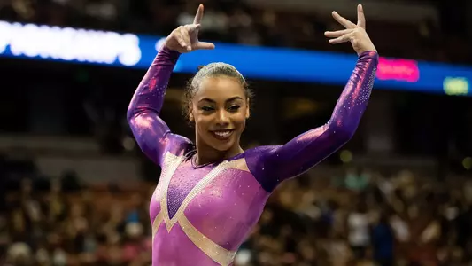 Margzetta Frazier (photo by John Cheng/USA Gymnastics)