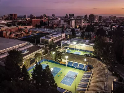 Los Angeles Tennis Center Aerial -2019