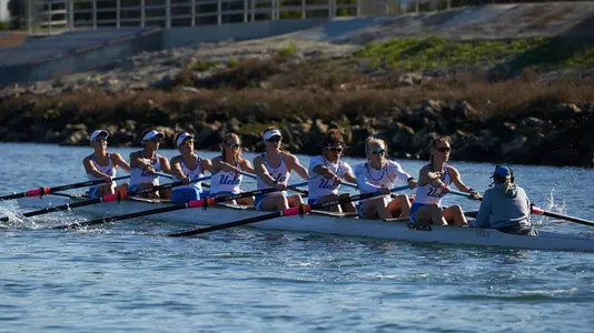 2019 UCLA women's rowing action