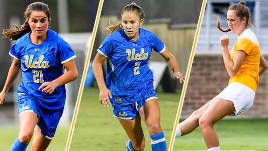 Jessie Fleming, Ashley Sanchez and Lucy Parker