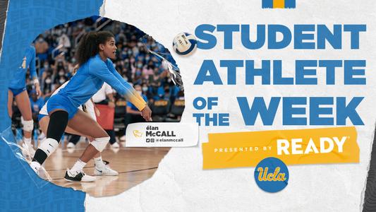 elan McCall - UCLA Student-Athlete of the Week