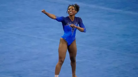 Nia Dennis - NCAA Gymnastics: San Jose State at UCLA