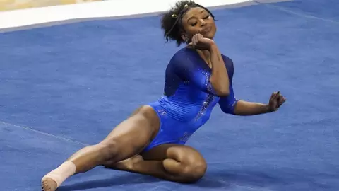 Nia Dennis - NCAA Gymnastics: San Jose State at UCLA