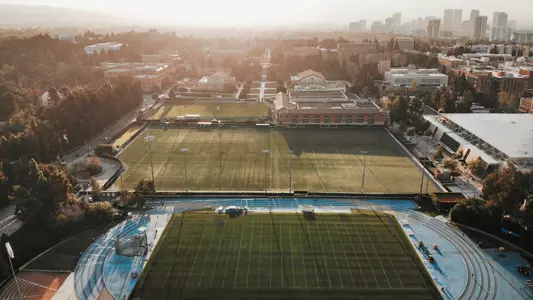 UCLA campus - drone