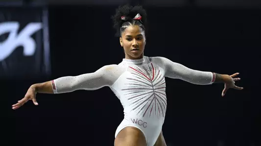 Jordan Chiles (photo by Lloyd Smith)