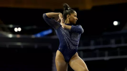 Jordan Chiles (photo by Jesus Ramirez)