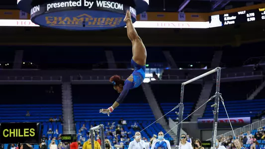 Jordan Chiles (photo by Jesus Ramirez)