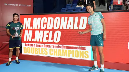 Mackenzie McDonald & Marcelo Melo (Photo: Koji Watanabe/Getty Images)