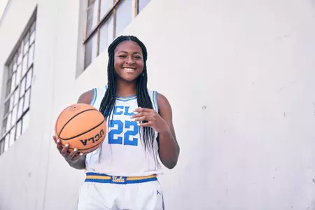 Christeen Iwuala at preseason photoshoot