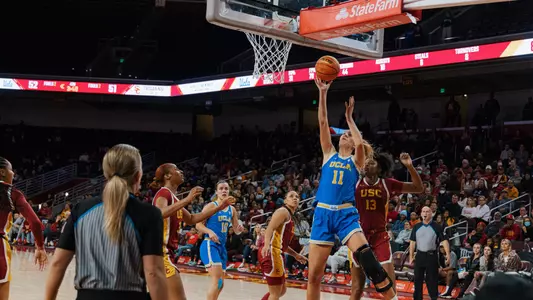 Emily Bessoir layup against USC