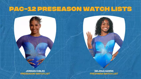 Jordan Chiles, Selena Harris - Pac-12 Preseason watch List