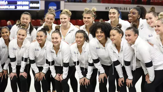 UCLA after winning round one of the NCAA Raleigh Regional