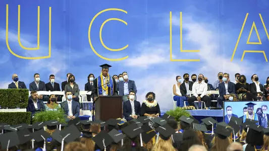 J.R. Norris, student-athlete graduation ceremony