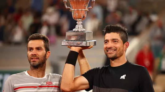 Rojer/Arevalo (Photo: Adam Pretty/Getty Images)