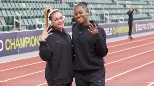 Catherine Leger and Makenzy Pierre-Webster