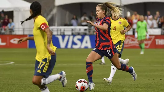 Soccer: International Friendly Women's Soccer-Colombia at USA