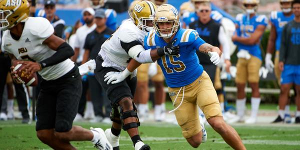 UCLA Athletics - 2022 UCLA Bruins Football versus the Alabama State University Hornets at The Rose Bowl, Pasadena, CA.September 10th, 2022Copyright Don Liebig/ASUCLA220910_FBC_0418.NEF