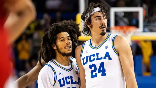 Tyger Campbell and Jaime Jaquez Jr.