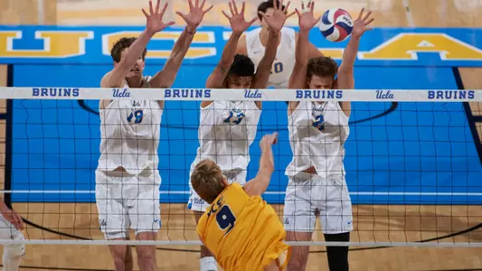 UCLA Athletics - 2023 UCLA Men's Volleyball versus the UCSB Gauchos. Pauley Pavilion, UCLA, Los Angeles, CA.
January 20th, 2023
Copyright Don Liebig/ASUCLA
230120_MVOL_0072.NEF