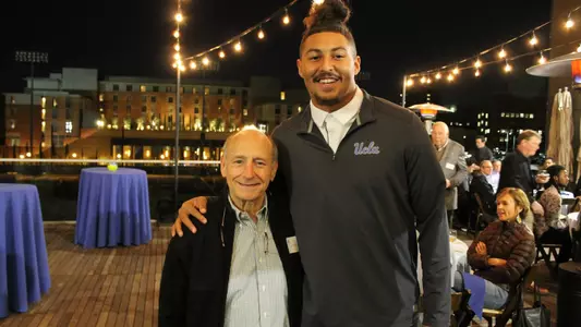 Angelo Mazzone III with Caleb Wilson