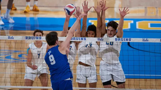 UCLA Athletics - 2023 UCLA Men's Volleyball versus the BYU Cougars. Pauley Pavilion, UCLA, Los Angeles, CA.
February 17th, 2023
Copyright Don Liebig/ASUCLA
230217_MVOL_0107.NEF