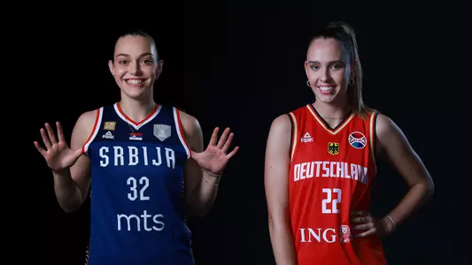 Angela Dugalic_Emily Bessoir_2025 EuroBasket Qualifiers