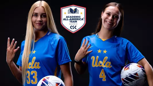 Academic All-Americans Ally Cook and Lilly Reale