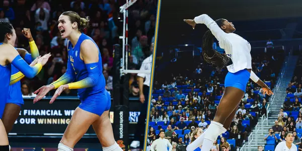 Anna Dodson and Iman Ndiaye 2023 AVCA All-Region