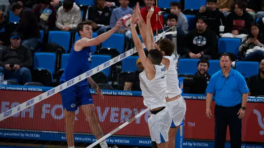 UCLA Athletics - 2023 UCLA Men's Volleyball versus the BYU Cougars. Pauley Pavilion, UCLA, Los Angeles, CA.
February 17th, 2023
Copyright Don Liebig/ASUCLA
230217_MVOL_0231.NEF